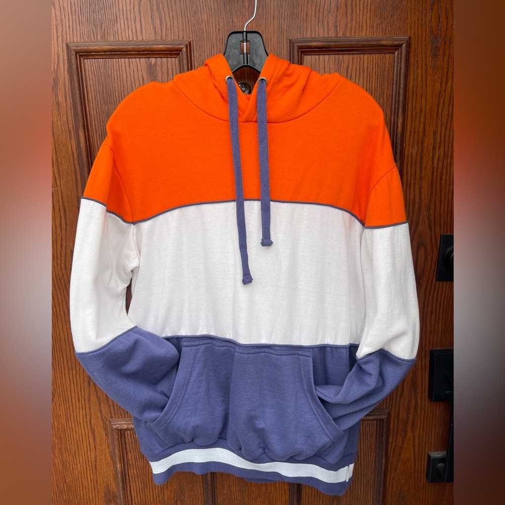 Small Black Jack 1999 Colorblock Hoodie Orange White Blue Star Wars Ahsoka Tano